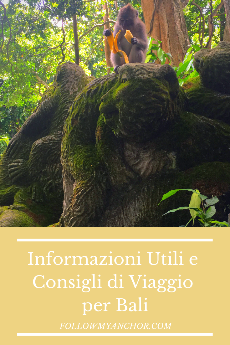 INFORMAZIONI UTILI E CONSIGLI DI VIAGGIO PER BALI