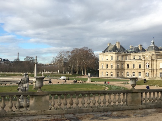 Giardini di Lussemburgo nel Quartiere Latino di Parigi