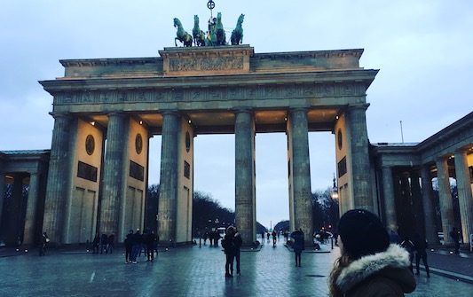 Alla Porta di Brandeburgo nel mio Viaggio a Berlino