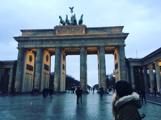 Alla Porta di Brandeburgo nel mio Viaggio a Berlino