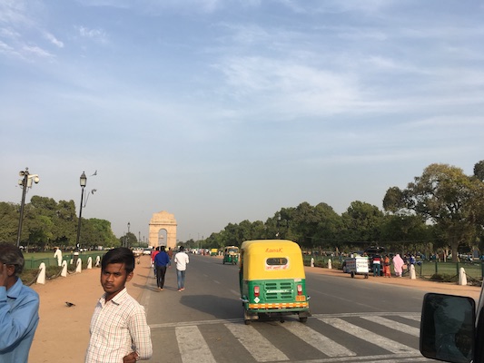 India Gate from the Avenue of Rajpath