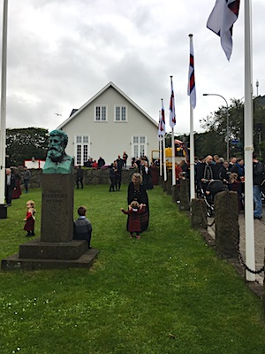 Locals at the Faroe Islands