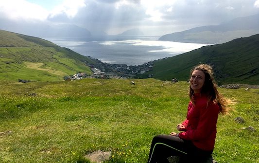 Panorama in un giorno alle Isole Faroe
