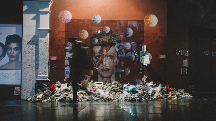 David Bowie Mural in Brixton