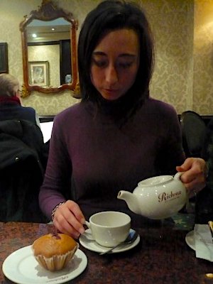 Tea time in London