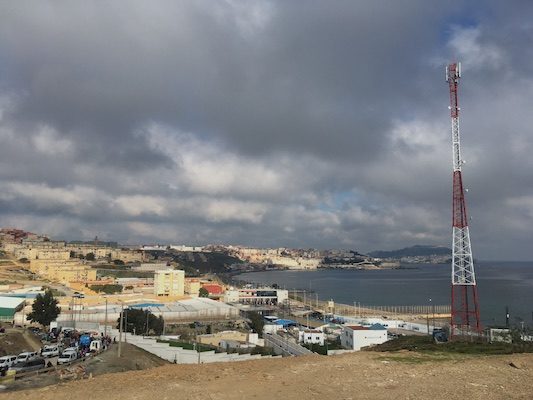 Ceuta from the distance