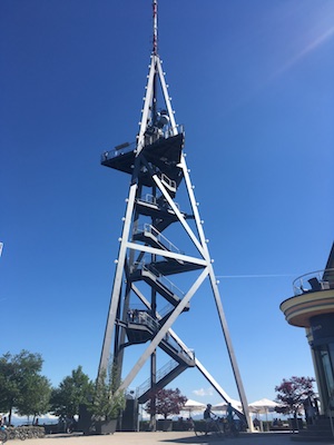 The panoramic tower of Uetliberg