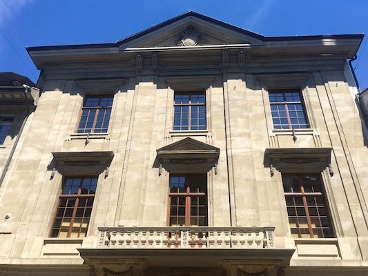 The front side of Winterthur Rathaus