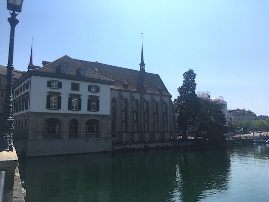 Wasserkirche, the water church of Zurich