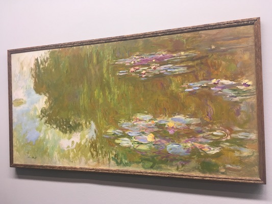 Lo stagno delle Ninfee di Monet nell'Albertina