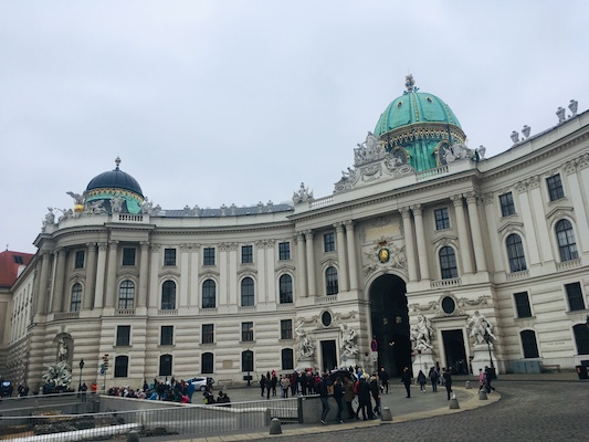 The Hofburg Palace in Vienna
