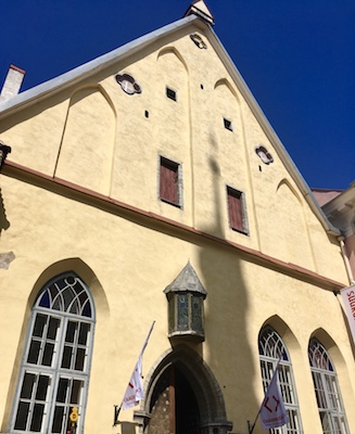 Facade of the Great Guild on Pikk Street
