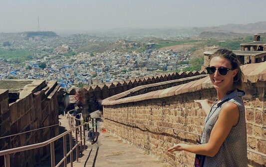 Things to do in Jodhpur: view of the blue city from Mehrangarh Fort