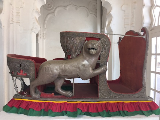 Baldacchino per Elefanti nel Forte Mehrangarh