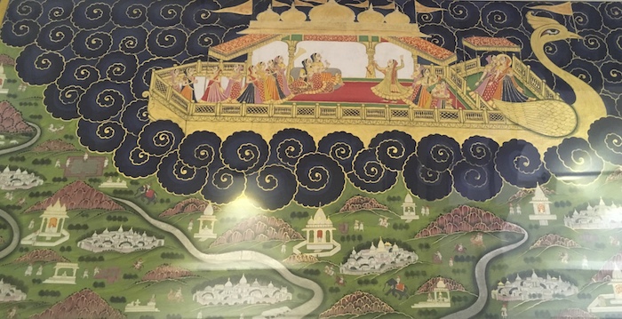 Una delle miniature del Forte Mehrangarh