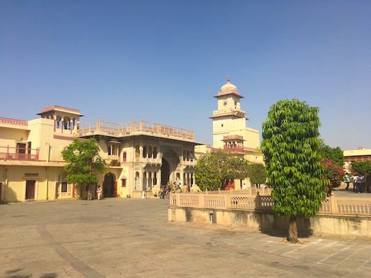 Cortili del City Palace di Jaipur